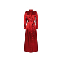 Premium Satin Lace Night Robe – Elegant & Comfortable Sleepwear