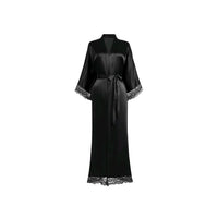 Premium Satin Lace Night Robe – Elegant & Comfortable Sleepwear
